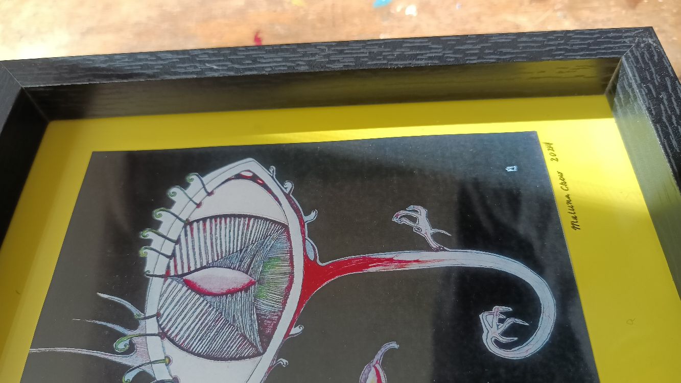 Grafika 'meditating eye' - obrazek 2