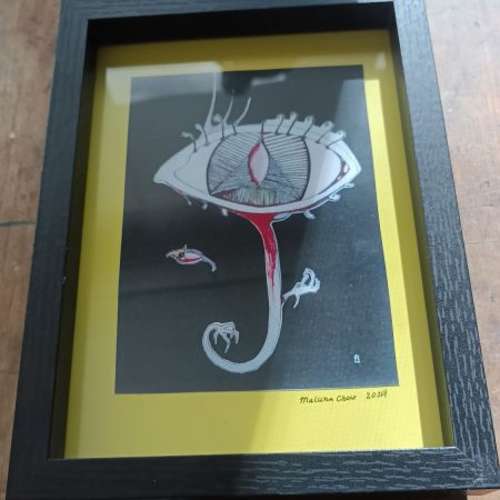 Grafika 'meditating eye'