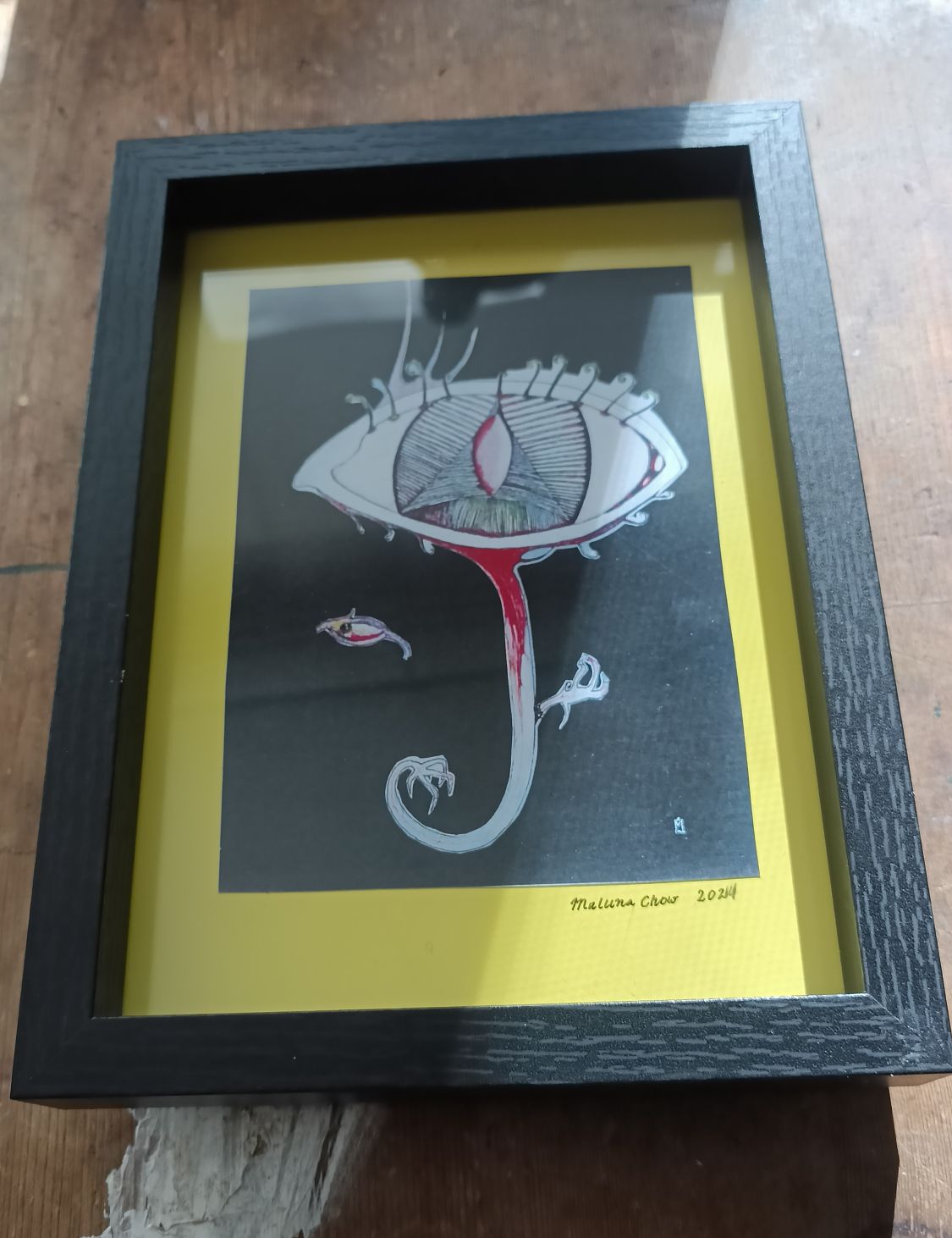 Grafika 'meditating eye'