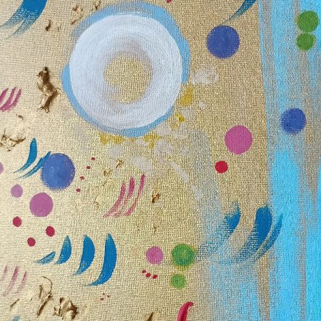 Obraz dekoracyjny Złocisty